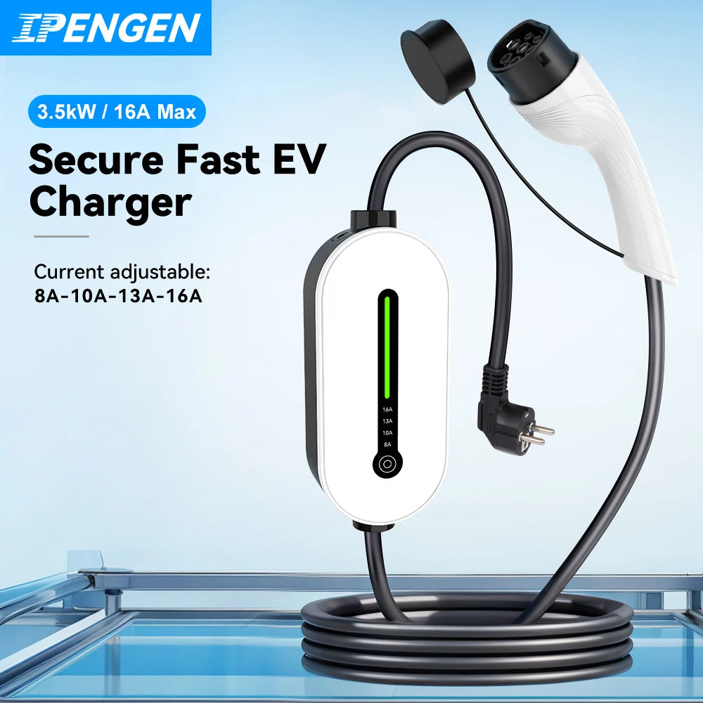 Portable EV 'Granny' Charger – 3.5kW | 16A