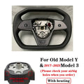 Cybertruck Style Steering Wheel - Model 3 & Y 2017-2023
