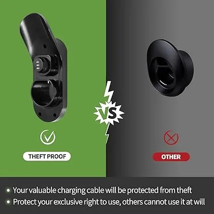 Type 2 Cable Wall Holder with Lock